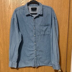 PacSun Unisex Light Blue Casual Shirt